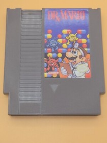 Dr. Mario (Nintendo NES, 1990) Game and Sleeve - Cleaned, Tested, and Working