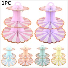 3-Tier Cardboard Cupcake Stand Dessert Tower Serving Platter Display stand