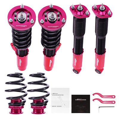 24 Levels Damper Coilovers Lowering Suspension Kit for BMW E46 3 Series 98-06