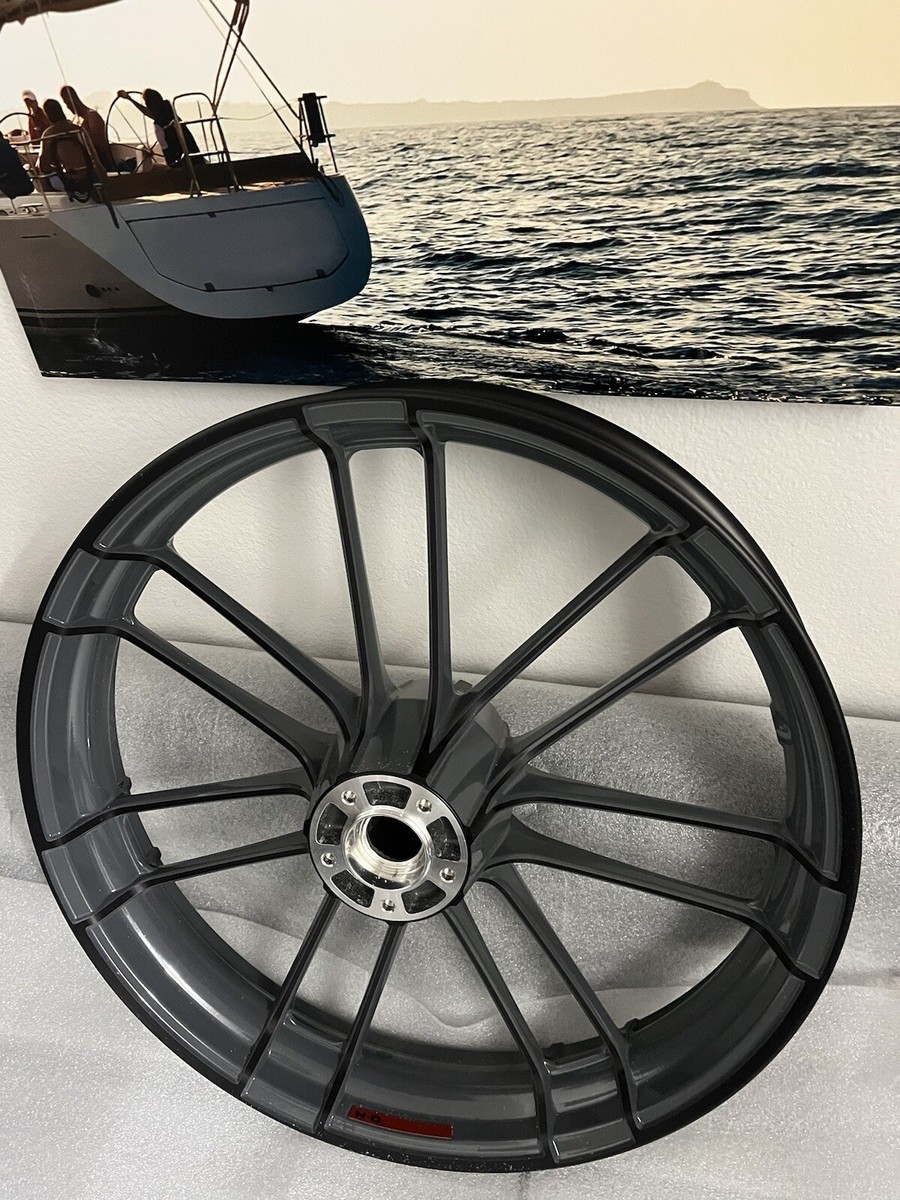 Harley Front Wheel CVO ROAD GLIDE KNOCKOUT 21” GRAY 2019 -26 Rim