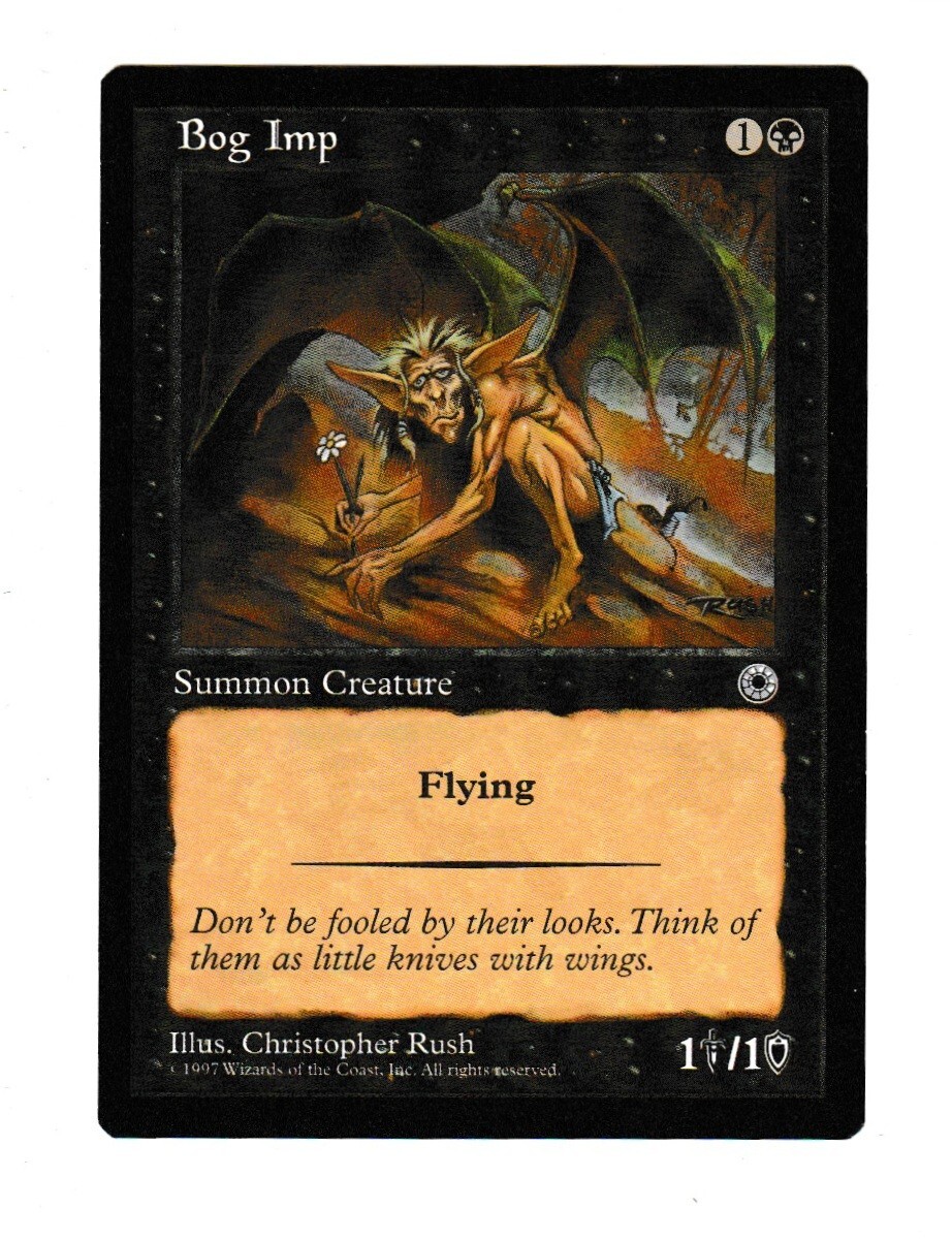 Bog Imp Portal NM Magic the Gathering
