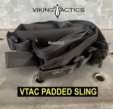 VIKING TACTICS 2 POINT Wide Padded Sling BLACK