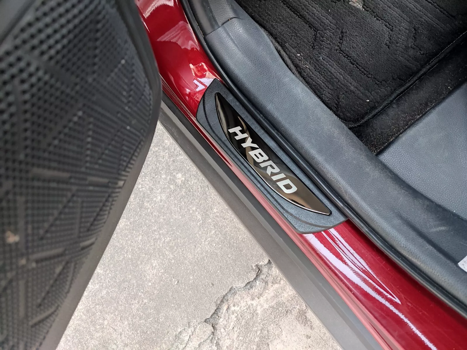 Hybrid Logo Car Door Sill Cover Panel Step Protector Accessories for