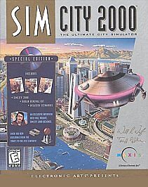 SimCity 2000 : édition spéciale (PC, 1995) étui à bijoux Maxis inc. 3 produits 1 CD - Photo 1 sur 1