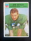 Jim Ringo Autographed 1966 Philadelphia Gum Football Card #141 Packers HOF