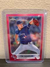 2022 Topps Chrome Jose Berrios Magenta /399 Toronto Blue Jays #104