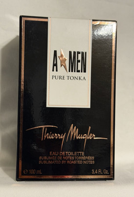 A*Men Pure Tonka Thierry Mugler Eau de Toliette 3.4 Fl Oz~100 ml Discontinued