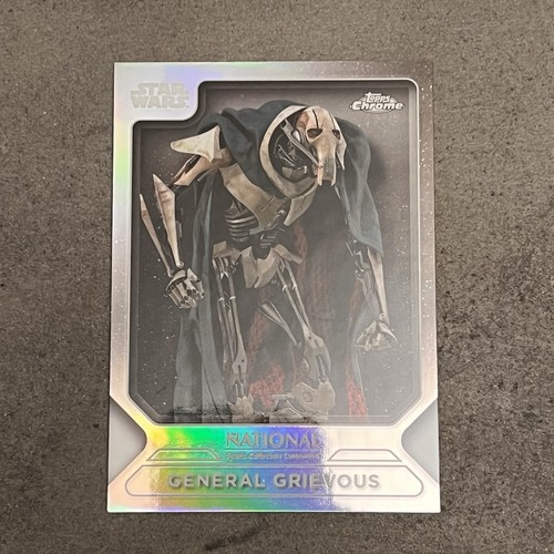 2025 NSCC Topps Chrome Star Wars General Grievous #SW-13 Refractor