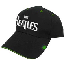 The Beatles Drop T Logo Sandwich Peak Baseball Cap Size One Size