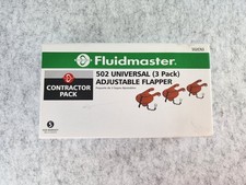 Fluidmaster 502CN3P5 2 inch PerforMAX High Performance Toilet Flapper - 3 Pack