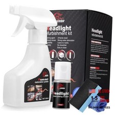 Automotive Headlamp Restoration Fluid Oxidized, Headlight Refurbishment Kit,