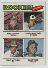 1977 Topps Rookie Pitchers Mike Dupree Dennis Martinez Denny Craig Mitchell 1kd7