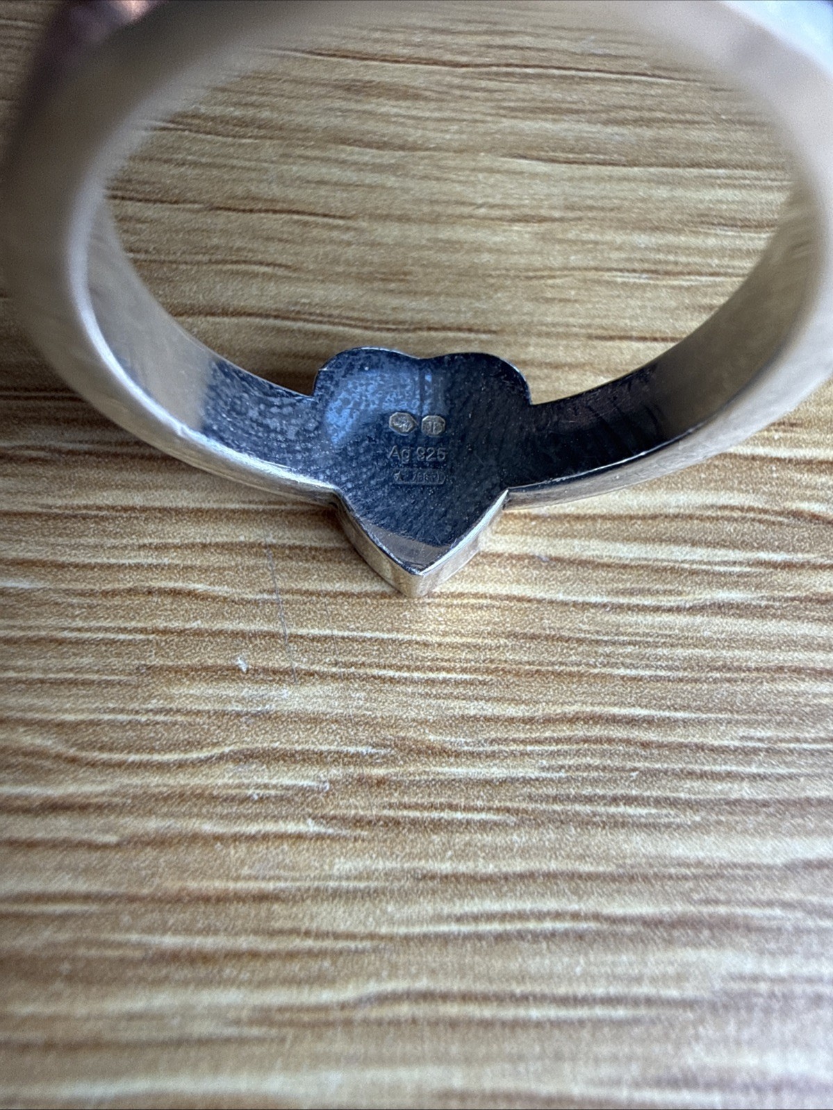 SOLID HEART GUCCI RING SOLID .925 STERLING SILVER… - image 5