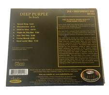 Rock 24k Gold Disc Deep Purple Music CDs for sale | eBay