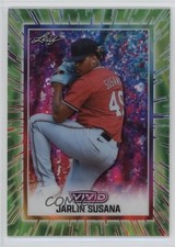 2025 Leaf Vivid Green Lava 1/1 Jarlin Susana #140 1pe6