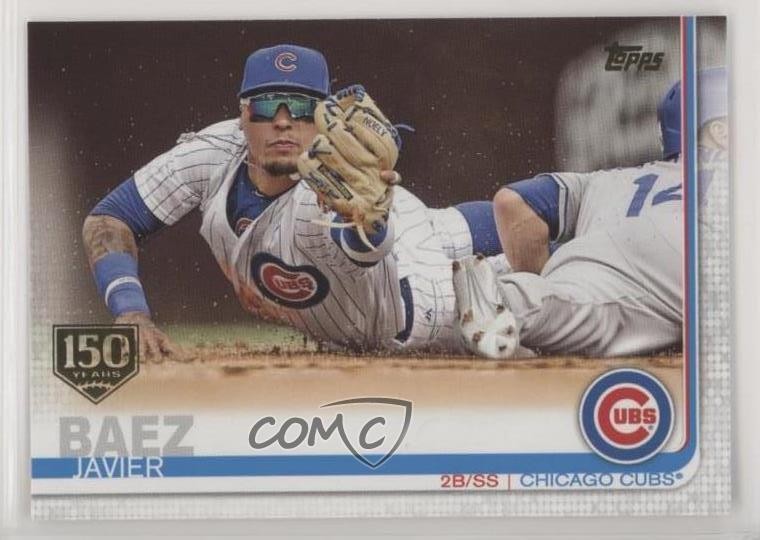 2019 Topps 150th Anniversary Javier Baez #310 9gy