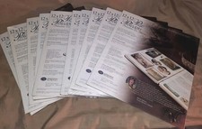  Lot of 10 Creative Memories 12x12 Page Protectors 16 Sheets 1999/01 Old Style