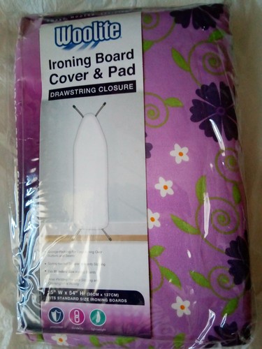 Woolite Ironing Board Cover & Pad with Drawstring Closure *NEW