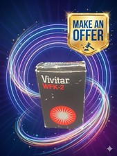 Vivitar WFK-2 Flash Wide-Angle Filter Kit NOB Case Manual For 283 285 6pc