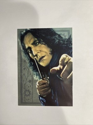 Panini Harry Potter Evolution Trading Cards Card No. 72 Severus Snape