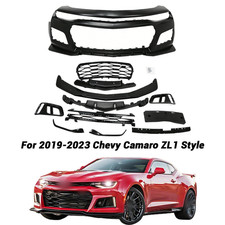 For 2019-2023 Chevy Chevrolet Camaro ZL1 Style Full Front Bumper Kit Fit LS LT