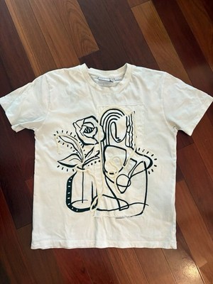 Desigual Tee T-Shirt Shirt Graphic Print S Small