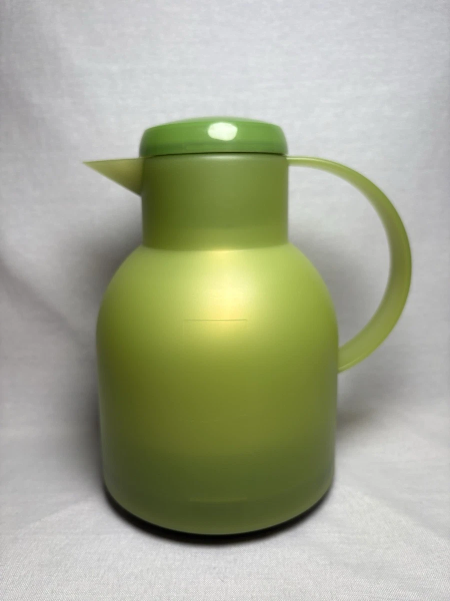 Emsa carafe, station de refroidissement, 1 litre, fermeture automatique, verre / inox, flow