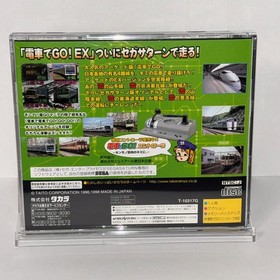 Densha de GO! EX  SEGA SATURN Japan w/ Spine Card