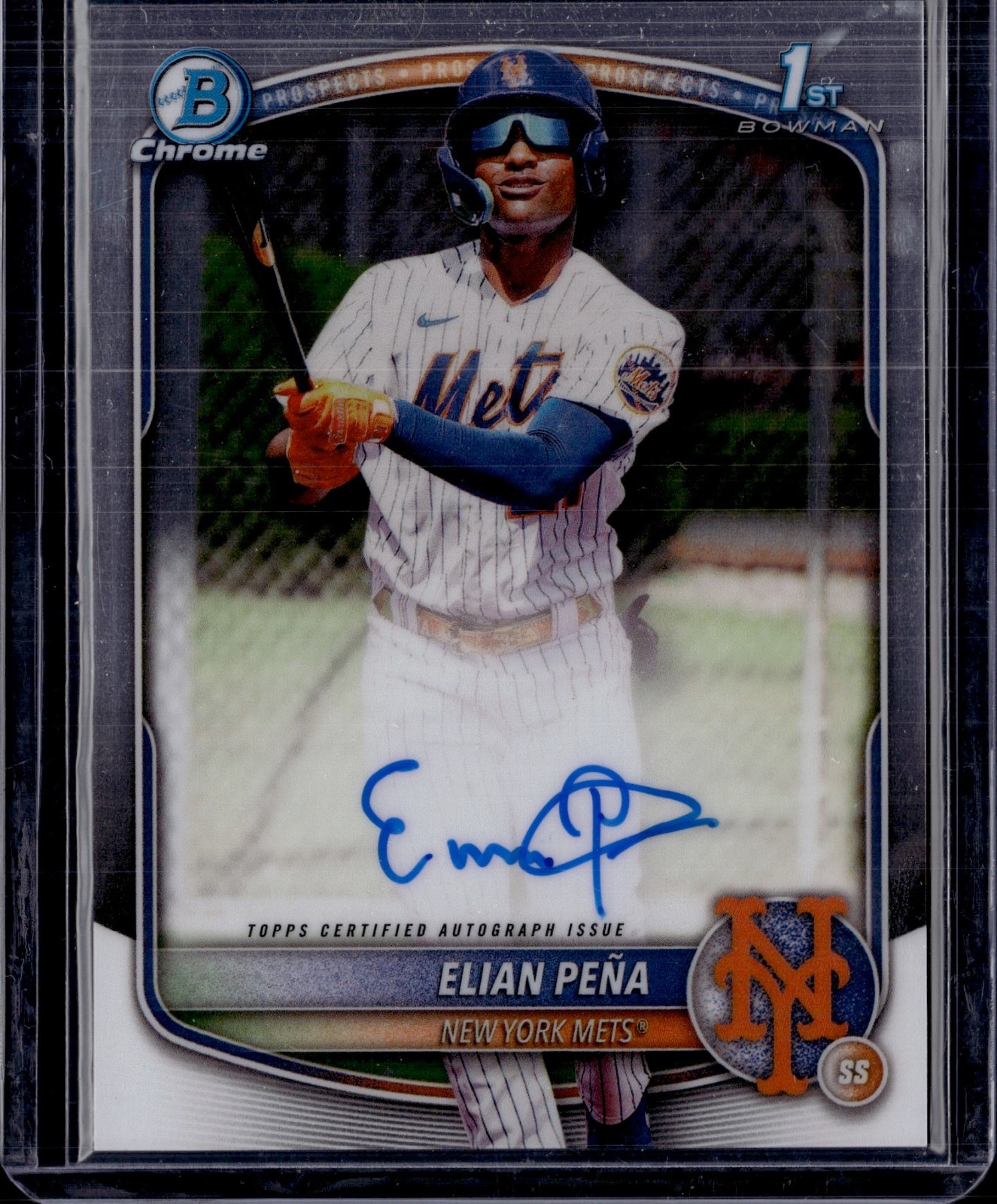 2025 Bowman Chrome Elian Pena 1st Bowman Auto #CPA-EP