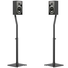 USX MOUNT Universal Speaker Stands, Height Adjustable Extend 30.0" to 39.1" f...