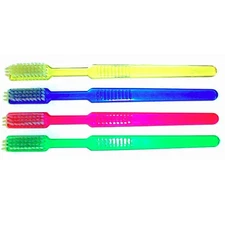 OraBrite 10918A OraLine Disposable Toothbrushes 39 Tuft Soft Bristles 144/Pk