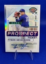2024 Panini Prospect Edition Tyson Neighbors Prospect Ticket Auto #65