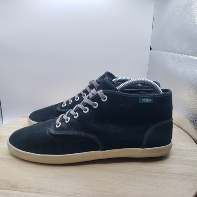 Vans Shoes Women s 8.5 Old Skool Skate High Mid Sneakers T375 Black Canvas