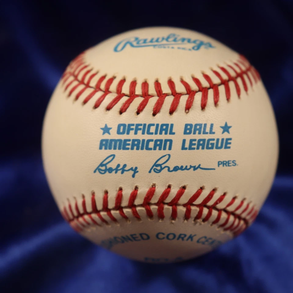 Бейсбольный мяч Dean Palmer Texas Rangers с автографом OAL (AUB38) - Изображение 2 из 3