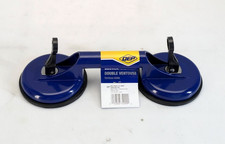 Double Suction Cup for Handling Large Glass and Tile Blue Holds Up to 88 Lbs.