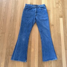 Levi s Orange Tab 70s Bell Bottoms 646-0217 Women s 30 Flare Levis