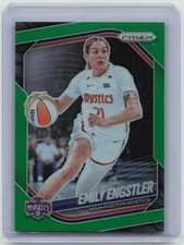 2025 Panini Prizm WNBA #84 Emily Engstler Green Prizms