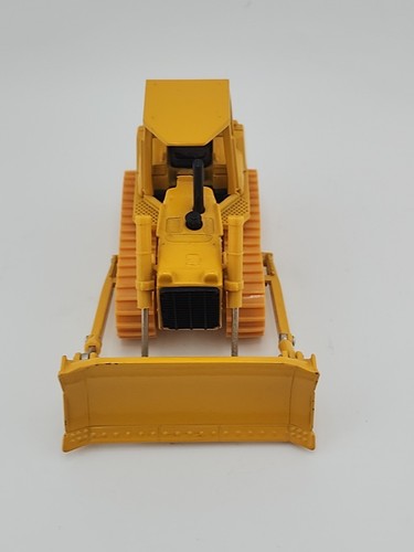Ertl 1/50 Scale Die Cast John Deer Crawler Bulldozer with Yellow Tracks EXC! - Picture 3 of 9