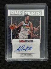 Panini 2023-24 NBA Hoops Austin Rivers GS-ARS Auto /10 Timberwolves