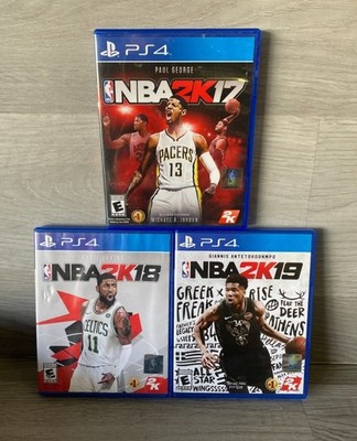 Lot of NBA 2k Games for PS4 - , 2k17 , 2k18 , 2k19 , PlayStation 4 Tested