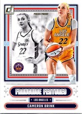 2025-26 Donruss WNBA Franchise Features Press Proof Cameron Brink Los Angeles