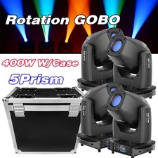 DMX 400W LED Moving Head Light Beam Prism Stage Spot Lighting DJ Disco Bar Show