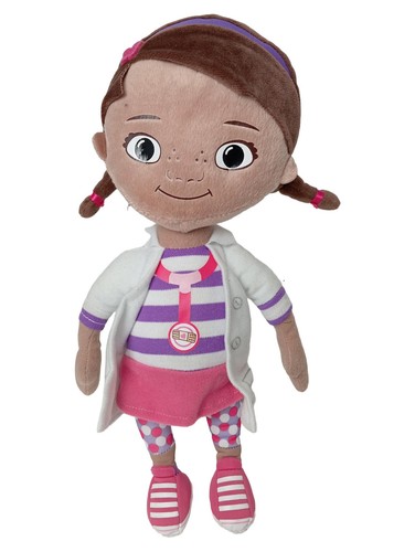 DISNEY Bambola Statuina in Tessuto Doc McStuffins 32 cm Viola Rosa