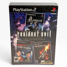 Resident Evil Essentials Collection (Sony PlayStation 2 2007) PS2 Factory Sealed