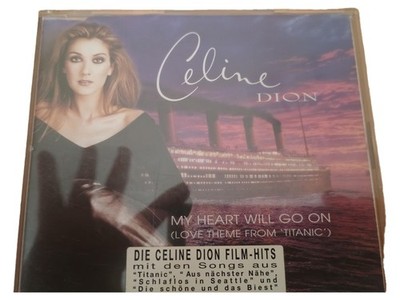 Celine Dion My Heart Will Go On CD Single Titanic Soundtrack Film Hits