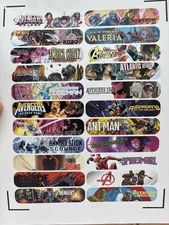Custom Comic Divider Labels Marvel Comics DC Comics 