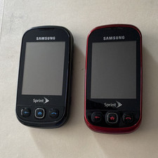 Samsung model SPH-M910 Sprint Black Red 5MB B...