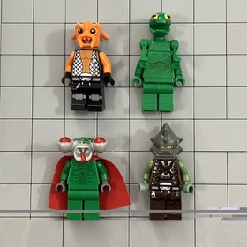 Frenzy Space Police III 3 5971 Green Alien LEGO Minifigure D3 20