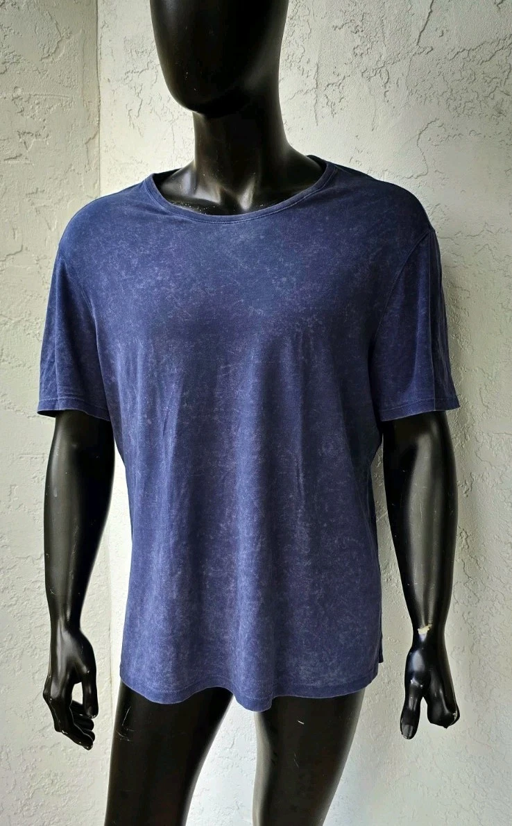 Lululemon 5 Year Basic Tee Cloudy Wash Cloudy Wash True Navy Men's XXL