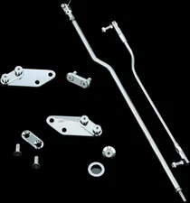 Kuryakyn Chrome Forward Controls Extension Kit 3in Harley Dyna Wide Glide 93-02